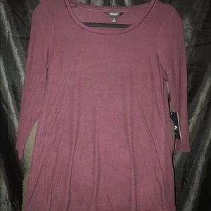 Women’s Maroon Vera Wang T-shirt